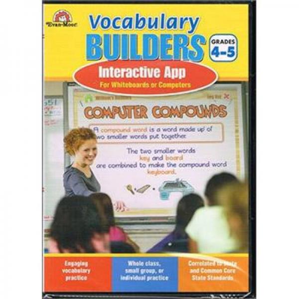 Vocabulary Builders Interactive App, Grades 4-5 