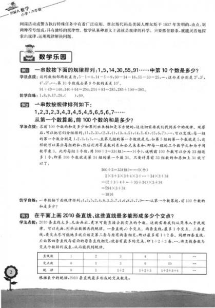 小能人数学：小学6年级