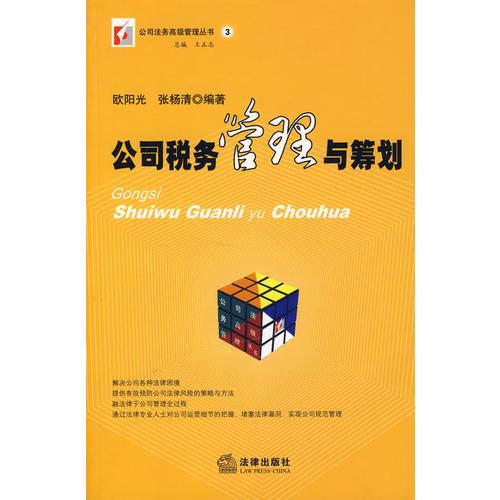 公司稅務(wù)管理與籌劃