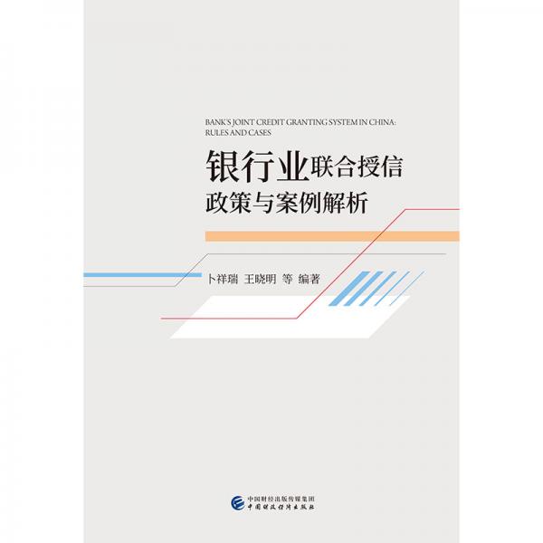 銀行業(yè)聯(lián)合授信政策與案例解析