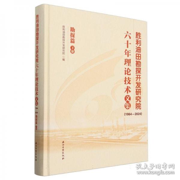 胜利油田勘探开发研究院六十年理论技术文集 勘探篇