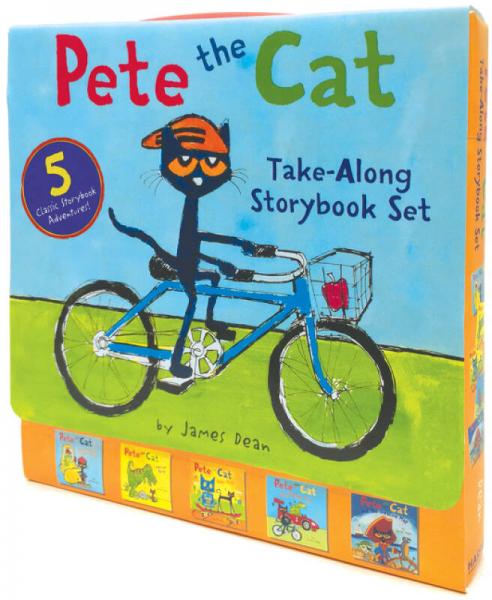 Pete the Cat Take-Along Storybook Set（皮特猫5本故事合集）