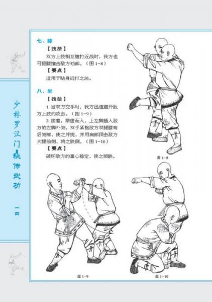 少林罗汉门秘传武功