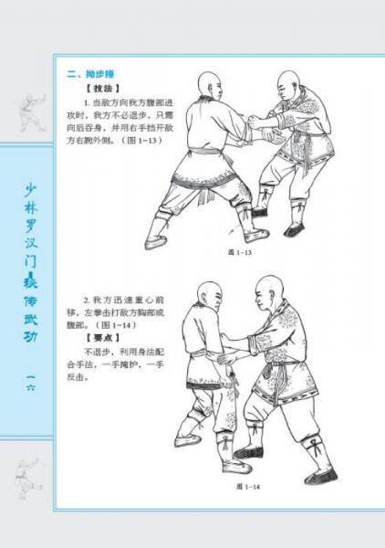 少林罗汉门秘传武功