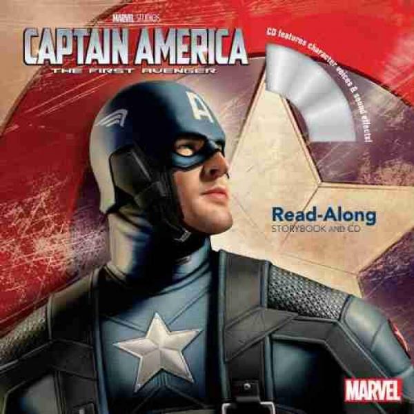 Captain America: The First Avenger Read-Along Storybook and CD 美國隊長3 英文原版