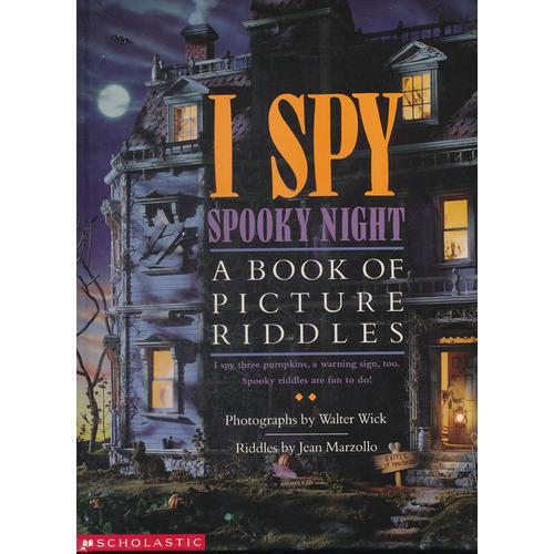 I Spy: Spooky Night 视觉大发现：深夜古堡 9780590481373