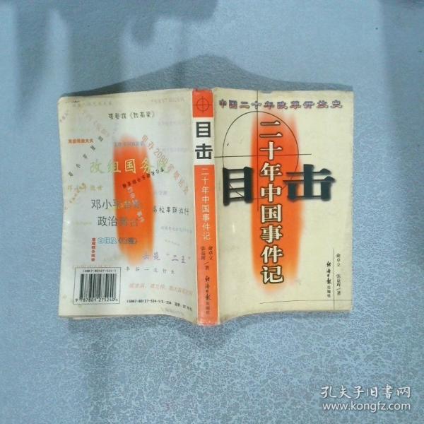 目擊二十年中國事件記