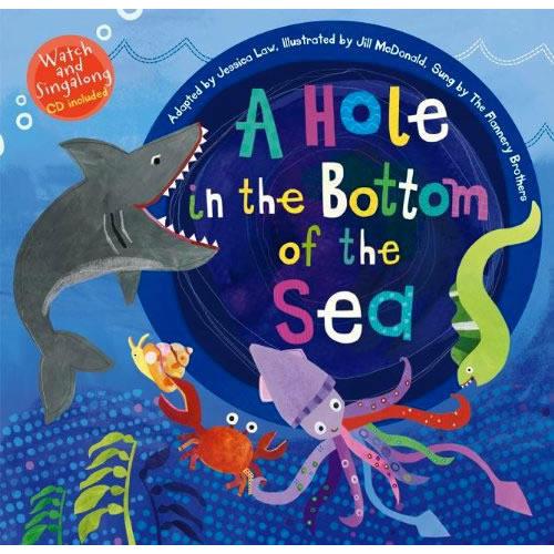 A Hole in the Bottom of the Sea(A Barefoot Singalong)海底的洞（书+CD）
