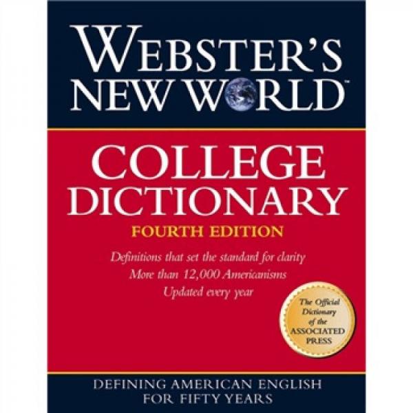 Webster's New WorldTM College Dictionary, 4th Edition (Plain Edge)