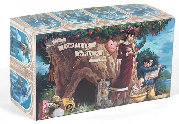 A Series of Unfortunate Events Box: The Complete Wreck (Books 1-13)：雷蒙·斯尼奇的不幸历险 全集