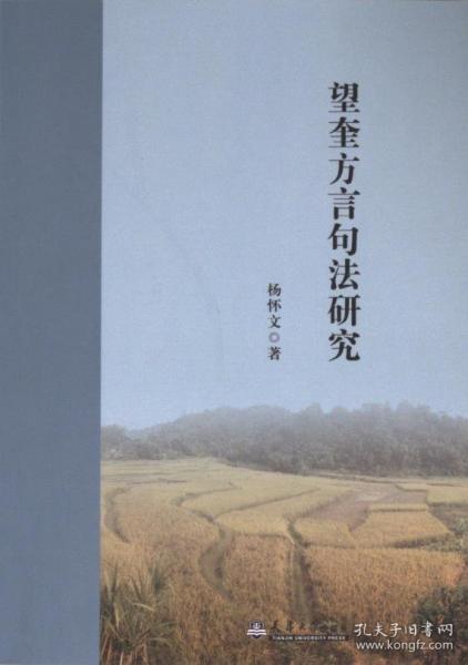 望奎方言句法研究