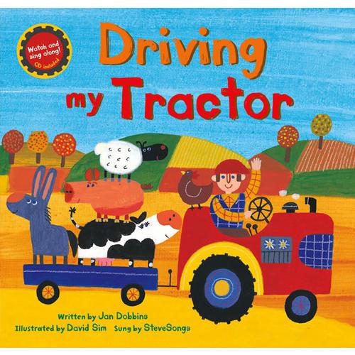 Driving my Tractor(A Barefoot Singalong)开着我的拖拉机（书+CD）