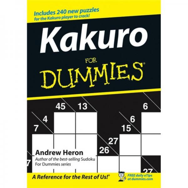 Kakuro for Dummies[傻瓜娛樂系列圖書]
