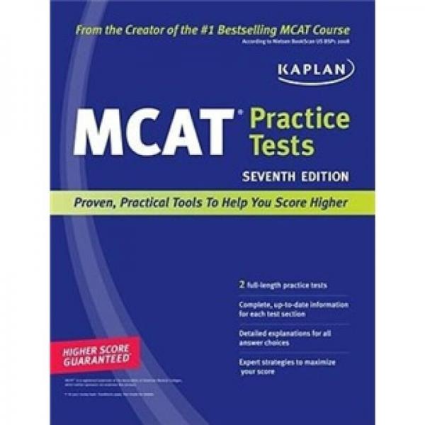 Kaplan MCAT Practice Tests 2010