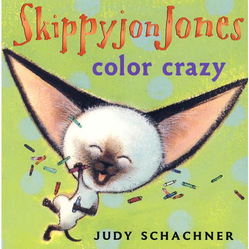 Skippyjon Jones: Color Crazy (Board Book) 无敌小剑侠跳跳周：涂颜色（卡板书）9780525477822