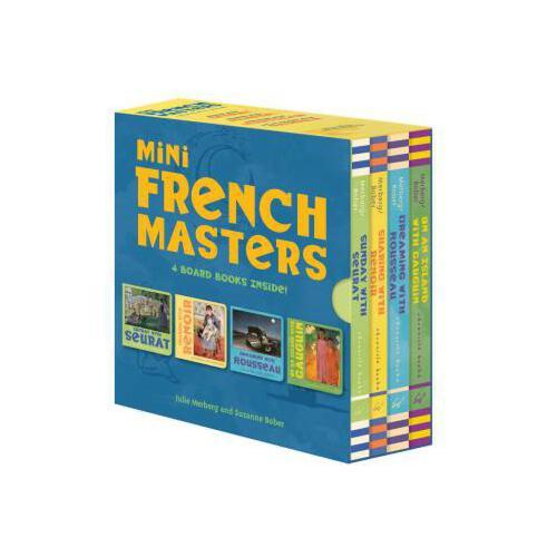 Mini French Masters Boxed Set  4 Board Books Inside!