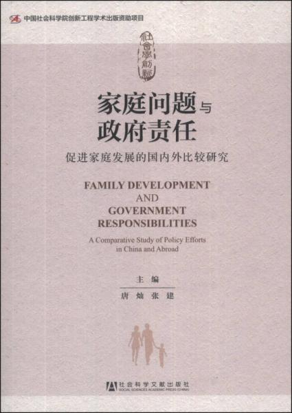 家庭问题与政府责任：促进家庭发展的国内外比较研究