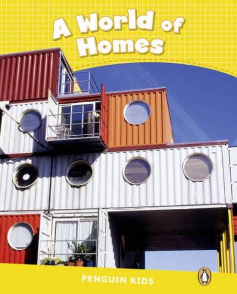 Penguin Kids 6 A World Of Homes Reader Clil Ame