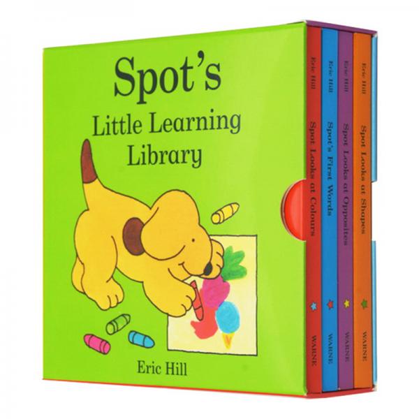 Spot'sLittleLearningLibrary(BoardBook)（套装共4册）小玻系列