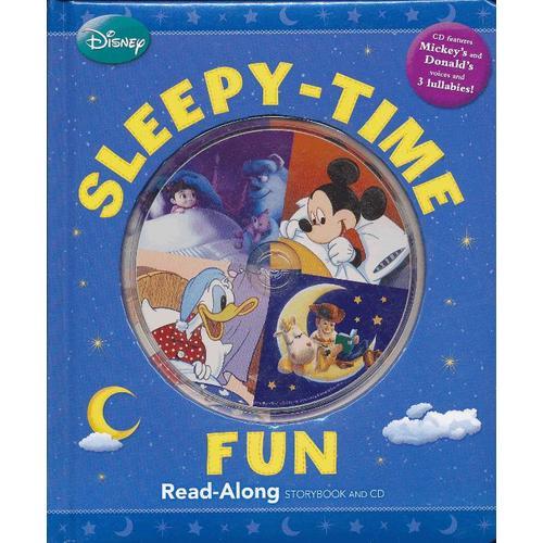 Read-Along系列：Sleepy-time Fun 迪士尼睡前故事(精装+CD) 