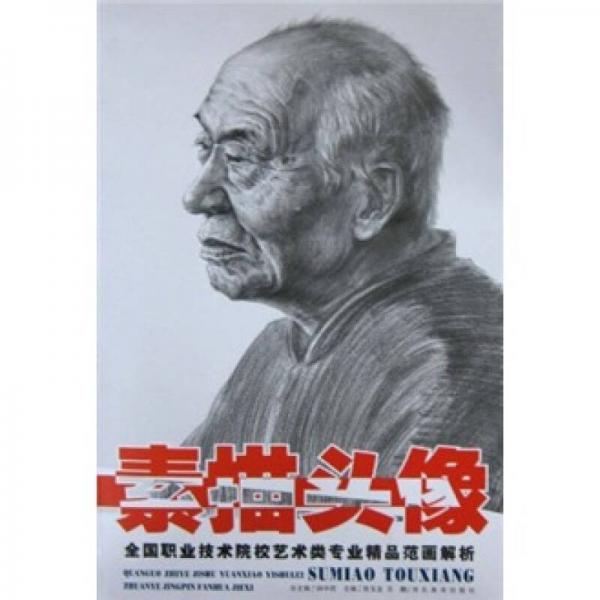 全國職業(yè)技術(shù)院校藝術(shù)類專業(yè)精品范畫解析：素描頭像
