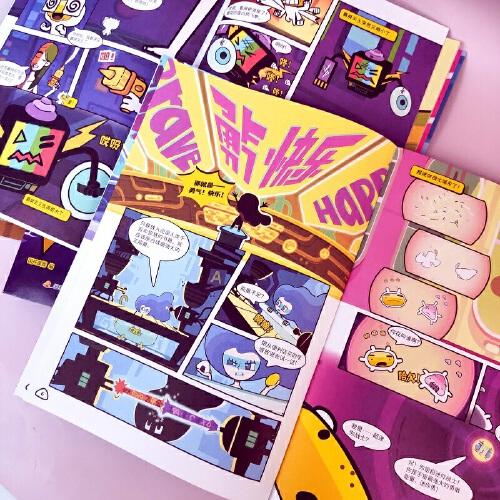 超迷你战士漫画1-4集套装 6-12岁