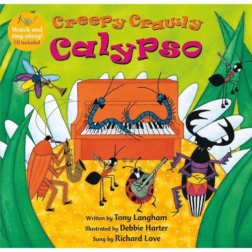 Creepy Crawly Calypso(A Barefoot Singalong)跟随音乐跳起来（书+CD）