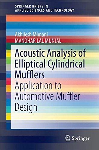 Acoustic Analysis of Elliptical Cylindrical Mufflers: Application to Automotive Muffler Design