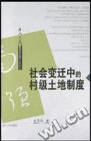 社會(huì)變遷中的村級(jí)土地制度