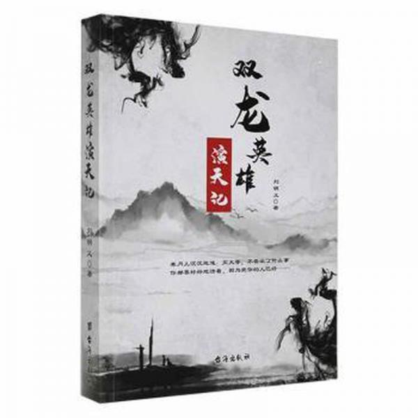 雙龍英雄演天記 武俠小說 劉明義著 新華正版