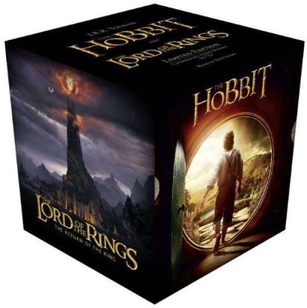 The Hobbit& The Lord of the Rings Complete Gift Set[霍比特人&指环王CD套装，共56CD] 英文原版