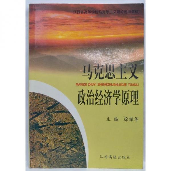 馬克思主義政治經(jīng)濟(jì)學(xué)原理 徐佩華