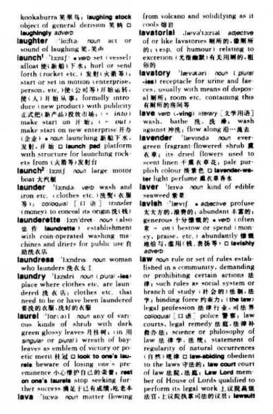 牛津英汉双解小词典
