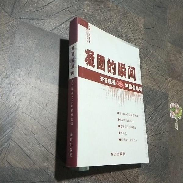凝固的瞬間:2000年齊魯晚報精品集錦