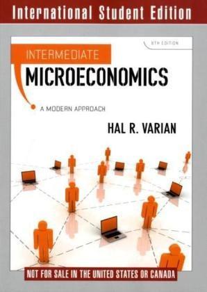 Intermediate Microeconomics