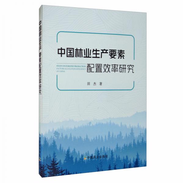 中国林业生产要素配置效率研究