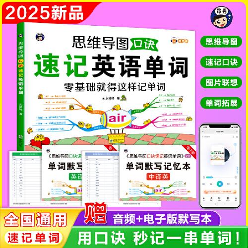 思維導圖口訣速記英語單詞