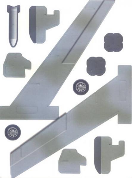 方寸经典益智3D拼图：美国B-52“同温层堡垒”轰炸机