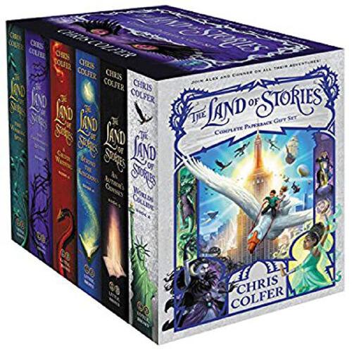 英文原版文學小說 The Land of Stories Gift Set 異世界童話之旅6冊