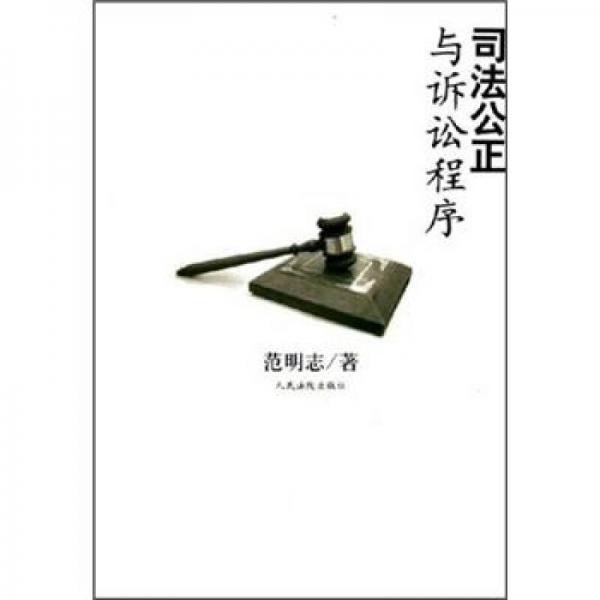 司法公正與訴訟程序