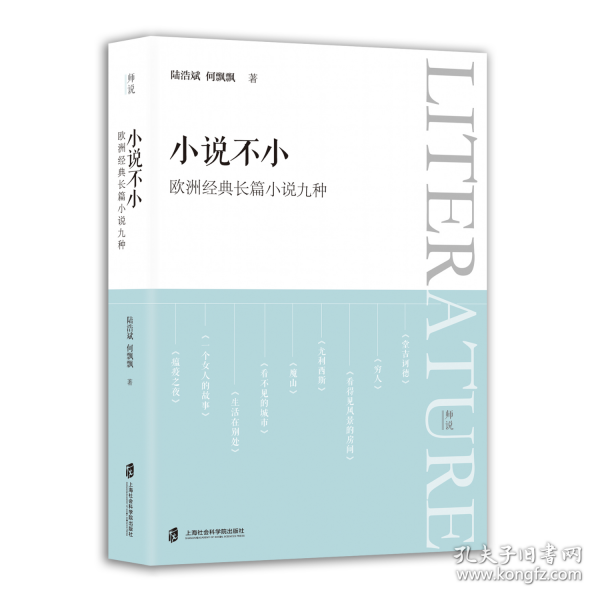 小說不小：歐洲經典長篇小說九種