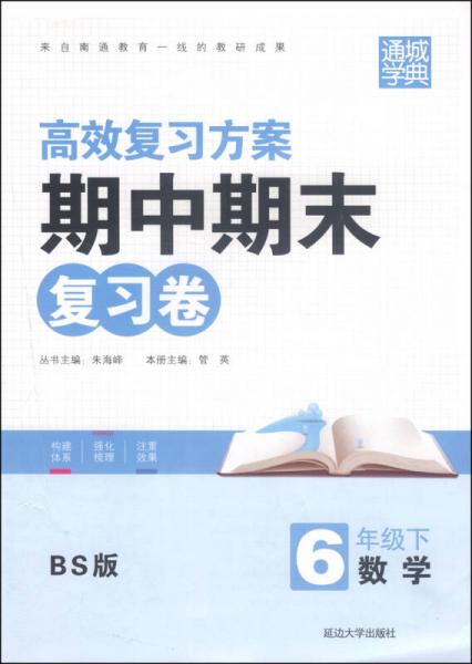 通城学典·高效复习方案期中期末复习卷：数学（六年级下 BS版）