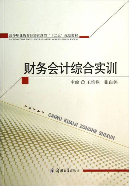 财务会计综合实训/高等职业教育经济管理类“十二五”规划教材