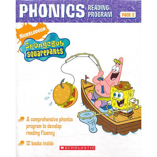 Spongebob Squarepants Phonics Box 2 海绵宝宝之自然拼读法套装 02 ISBN 9780439873031