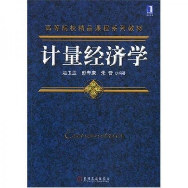 高等院校精品課程系列教材：計量經(jīng)濟學