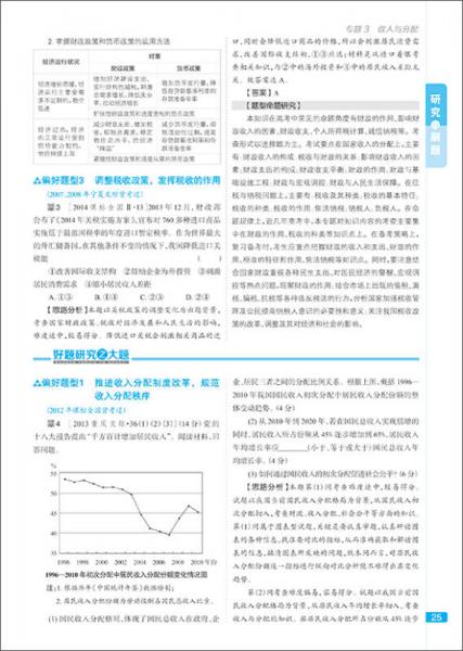 理想树 课标全国高考