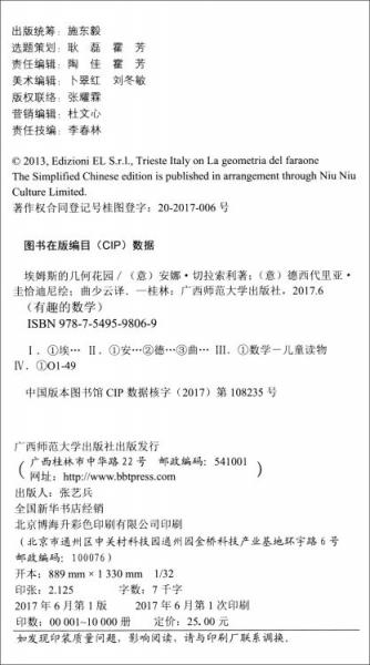 有趣的数学：埃姆斯的几何花园