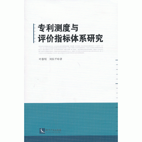 专利测度与评价指标体系研究