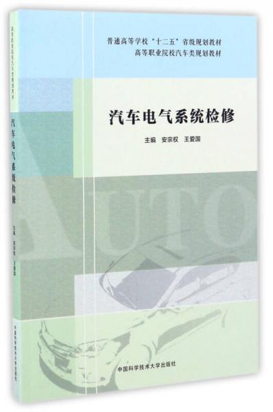 汽車電氣系統(tǒng)檢修/高等職業(yè)院校汽車類規(guī)劃教材