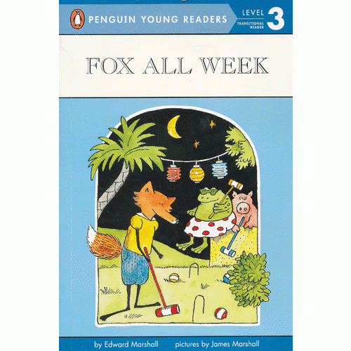Fox All Week (Level 3) 狐狸的一周(企鹅儿童分级读物3) 